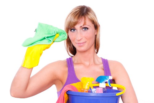 Move out cleaning team preparing a Knightsbridge apartment for handover