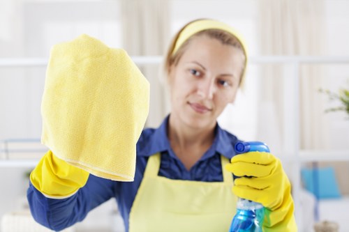 Carpet cleaning team focusing on recycling and sustainability in Knightsbridge