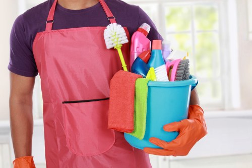 Professional upholstery cleaning for a sofa in a Knightsbridge home
