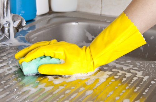 Cleaning dining chairs in a Knightsbridge apartment or townhouse
